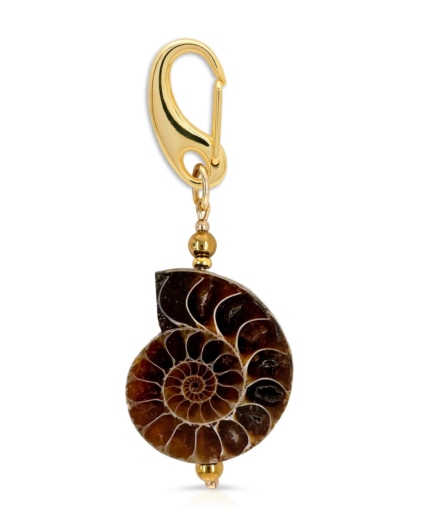 Ancient History Ammonite Bag Charm