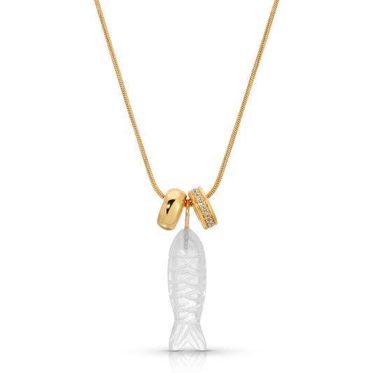 Catch of the Day Opalite Charm