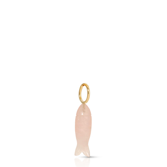 Catch of the Day Rose Quartz Charm