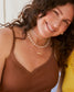 Oh Mama Bubble Letter Gold Necklace