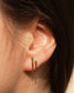 Socialite Stud Earrings - Emerald
