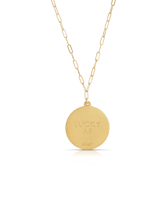 Lucky AF Coin Necklace